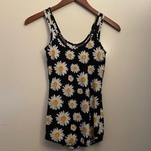 No Boundaries Daisy Tank Top